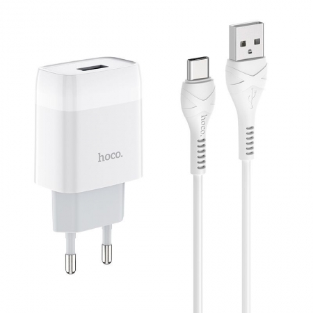   Hoco C72A 2.1 USB +  Type C, 