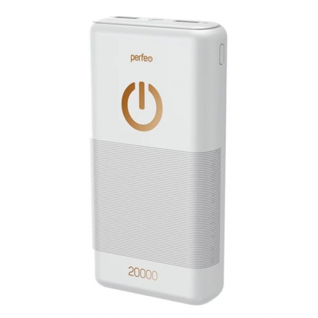   Perfeo Powerbank, 20000 /, 2.1A 2xUSB,  (PF_B4299)