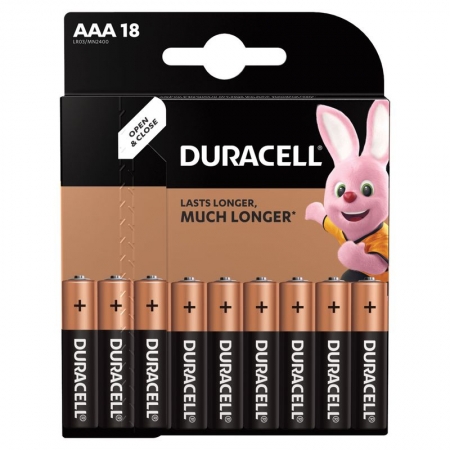 ��������� AAA Duracell LR03-18BL, 18 ��, ������� (MN2400)