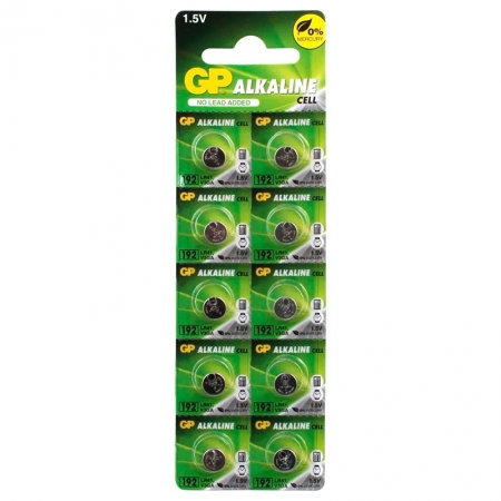  GP AG3  192, 1.5V, 10 , 