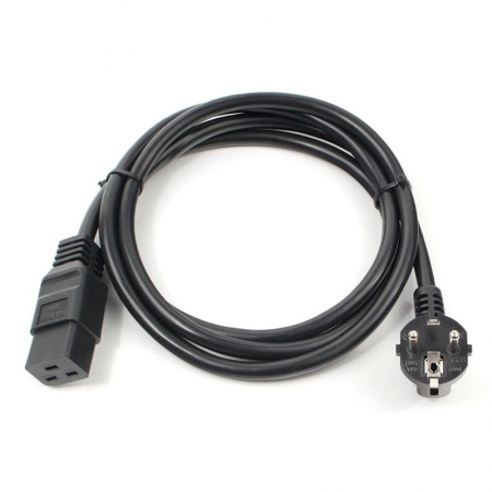   220, Schuko- C19, 3x1.5 2, 16A, 1.8 , , Power Cube (RPC-186C191,8BL)