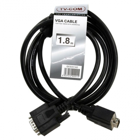  VGA 15M-15M, 1.8 , , 2  , TV-COM (QCG341AD-1.8M)