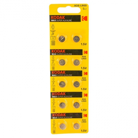  Kodak AG6 371A/LR921/171 1.5V, 10 ,  (KAG6-10)