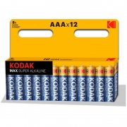  AAA Kodak MAX LR03-12BL, Alkaline, 12, 