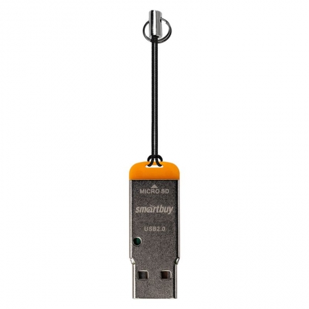 -  USB Smartbuy SBR-707-O Orange, microSD