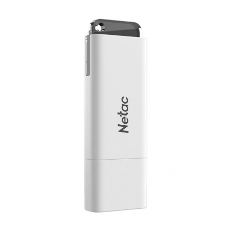 8Gb Netac U185 White USB 2.0 (NT03U185N-008G-20WH)