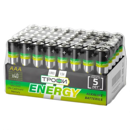  AAA  Energy LR03-40 Alkaline, 40, bulk