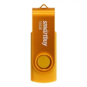 16Gb Smartbuy Twist Yellow USB2.0 (SB016GB2TWY)