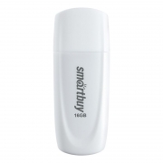 16Gb Smartbuy Scout White USB2.0 (SB016GB2SCW)