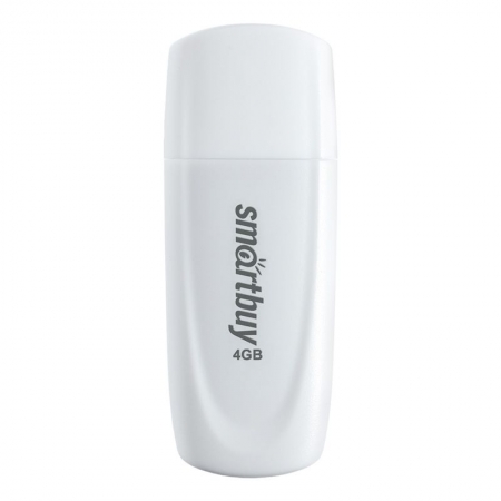 4Gb Smartbuy Scout White USB2.0 (SB004GB2SCW)