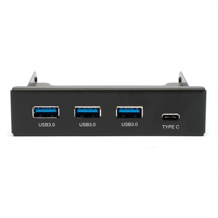   3.5  3  USB 3.0   Type C, Gembird FP3.5-USB3-3A1C