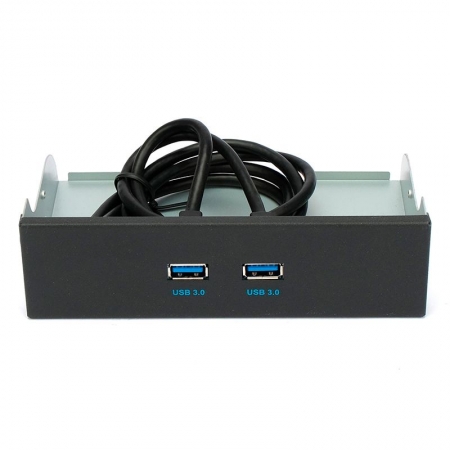   5.25 c 2  USB 3.0, Gembird FP5.25-USB3-2A