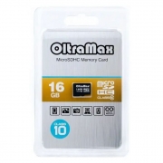   Micro SDHC 16Gb OltraMax Class 10   (OM0016GCSDHC10-W/A-AD)