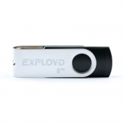 8Gb Exployd 530 Black USB 2.0 (EX008GB530-B)