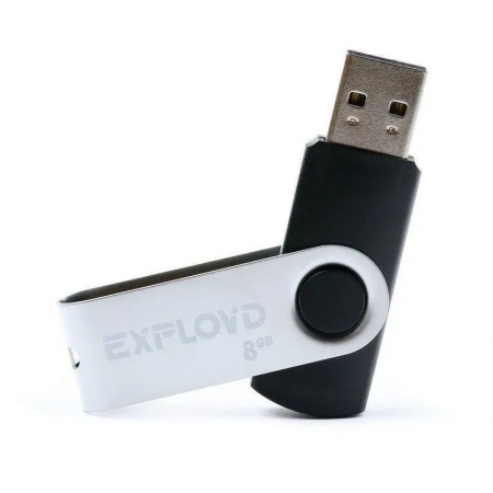 8Gb Exployd 530 Black USB 2.0 (EX008GB530-B)