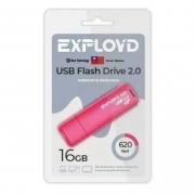 16Gb Exployd 620 Red USB 2.0 (EX-16GB-620-Red)