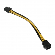     PCI-E 8pin - 6pin (m), 0.2 , Cablexpert (CC-PSU-68-20CM)