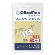16Gb OltraMax 330 White USB 2.0 (OM-16GB-330-White)