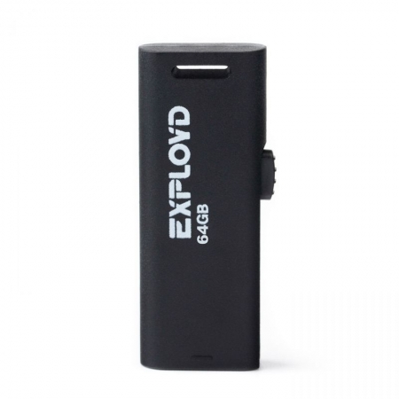 64Gb Exployd 580 Black USB 2.0 (EX-64GB-580-Black)