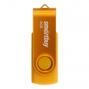 4Gb Smartbuy Twist Yellow USB2.0 (SB004GB2TWY)