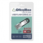 64Gb OltraMax 300 Black USB 2.0 (OM-64GB-300-Black)