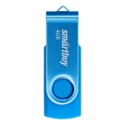 4Gb Smartbuy Twist Blue USB2.0 (SB004GB2TWB)