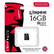   Micro SDHC 16Gb Kingston Industrial U3 V30 A1 100/80 /   (SDCIT2/16GB)