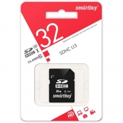   SDHC 32Gb Smartbuy Class 10 UHS-I U3 (SB32GBSDHCU3)