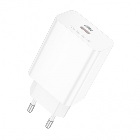  Borofone BA21A Pro, QC3.0/PD20W USB C, 
