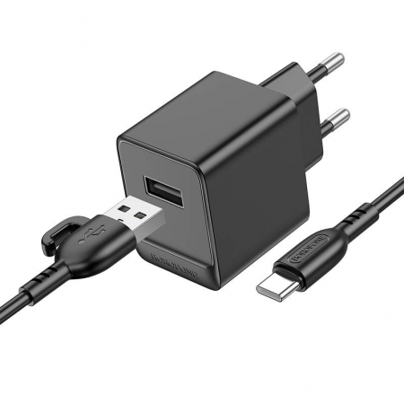   Borofone BAS11A, 2.1 USB +  Type C, 