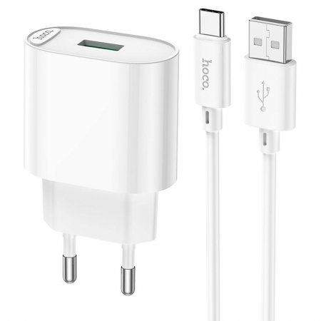  Hoco C109A QC3.0 3 USB +  Type C, 