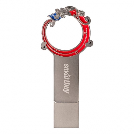 64Gb Smartbuy MC5 Metal Snake Dual USB A/USB C, USB3.2 (SB64GB3MSN)