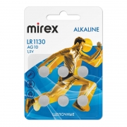  Mirex AG10 LR1130 1.5V, 6 ,  (23702-LR1130-E6)