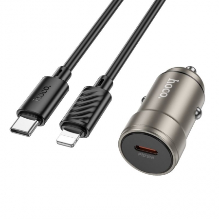    Hoco Z57, QC3.0/PD30W, USB-C +  Type C - Lightning, 