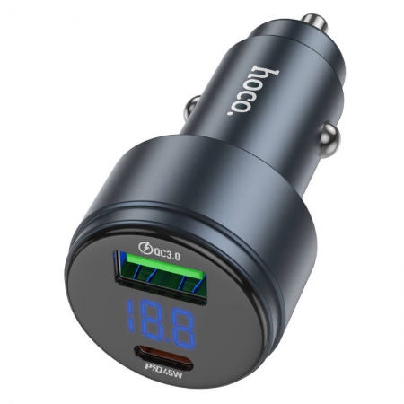    Hoco Z57B, QC3.0/PD45W, USB-A+C, , , 