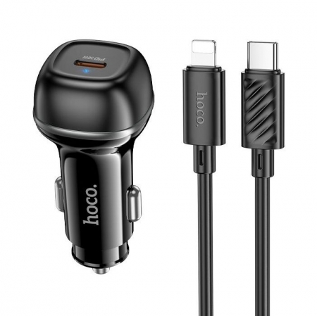    Hoco Z58, QC3.0/PD30W, USB-C +  Type C - Lightning, 