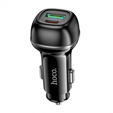    Hoco Z58A, QC3.0/PD30W, USB-A+C, 