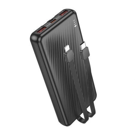   Borofone BJ57, 10000 /, QC3.0/PD 20W, 2xUSB A+ C +  Type-C/8-pin, 