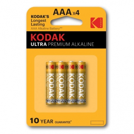  AAA Kodak Ultra Premium LR03-4BL, Alkaline, 4,  (K3A-4 U)