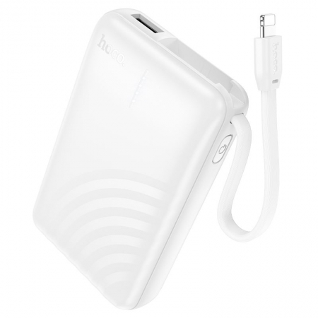   Hoco J134A, 10000 /, 2A, USB A + .  Lightning, 