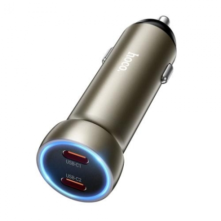    Hoco Z54B, QC3.0/PD60W, 2xUSB-C, , 