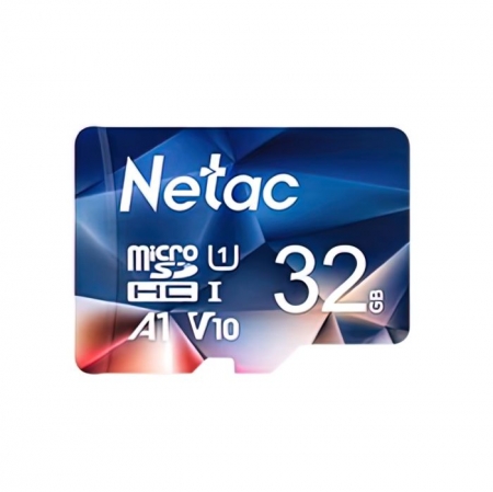   Micro SDHC 32Gb Netac P500 Ultra U1 V10 A1   (NT02P500ULT-032G-S)