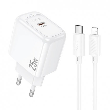   Hoco CS53A, QC3.0/PD 25W USB C +  Type C - Lightning, 