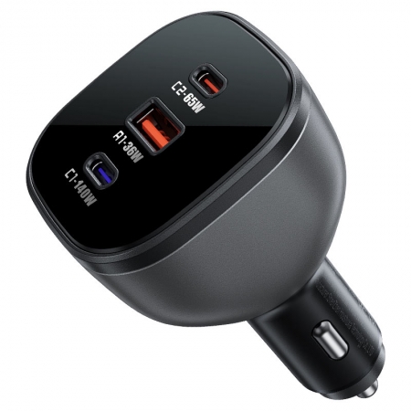    Acefast B14 QC3.0/PD 165W, USB-A + 2xUSB-C, 