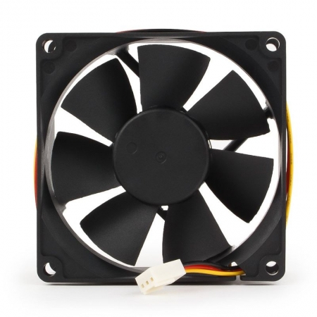  80 x 80 x 25, 3 pin, 12V, 3100 /,  30 , Gembird (FANCASE/BALL-3100)