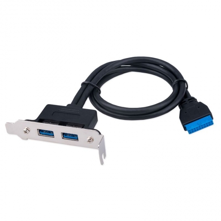     2  USB 3.0, , 0.45 , Cablexpert (CC-USB3-RECEPTACLE-LP)