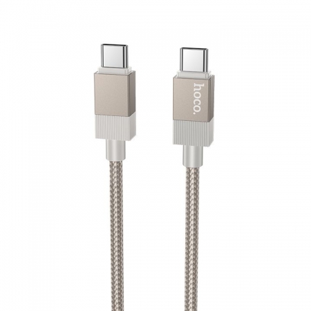 ������ USB 2.0 Type C M-M - 1 �, 60��, 3A, PD/QC3.0, ����������, ������, Hoco X110