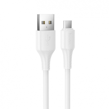 ������ USB 2.0 - Micro USB, 1 �, 2.4A, �����, Hoco X120