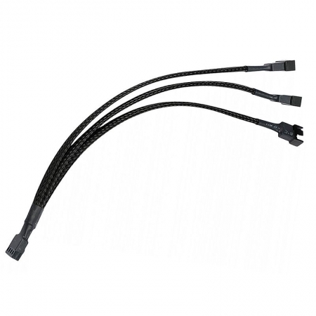 -  FAN 4pin(f) - 3x4pin(m), PWM, 27, Cablexpert (CC-FAN-1F3M-27CM)