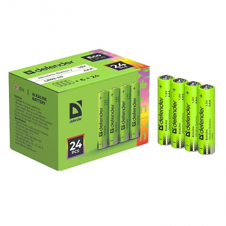  AAA Defender EcoLine LR03-S4 Alkaline, 24 ,  (56021)